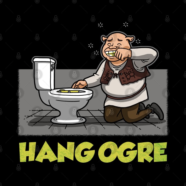 Hang Ogre Funny Drunk Ogre Cartoon Meme by BoggsNicolas