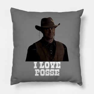 Supernatural Dean Winchester I Love Posse 2 Pillow