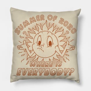 SUMMER OF 2020 - lines Pillow