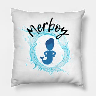 Merfamily- Boy Pillow