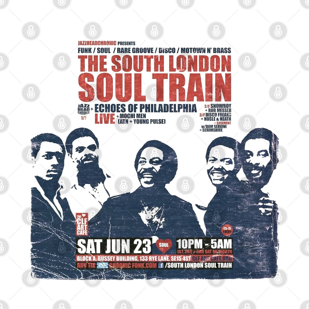 POSTER TOUR - SOUL TRAIN THE SOUTH LONDON 28 by Promags99