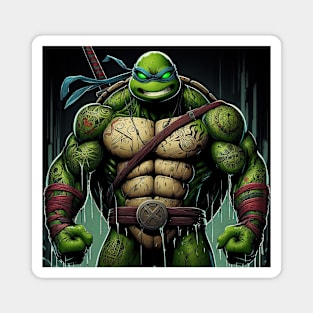 Ninja Turtles with tattoo Magnet