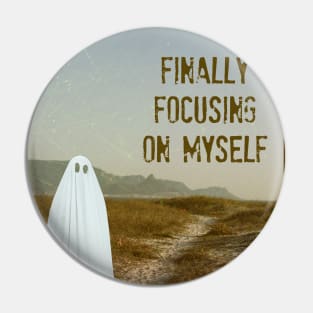 Ghost Beach Pin