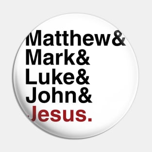 Jesus and the Gospels Pin