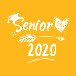 Senior 2020 , Graduation , Cute 2020 Senior Vibes Squad T-Shirt