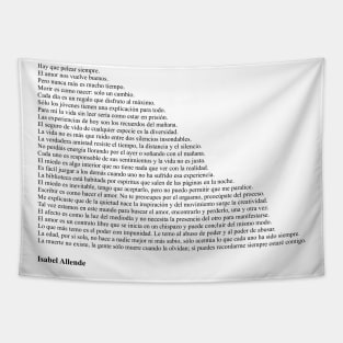 Frases de Isabel Allende Tapestry