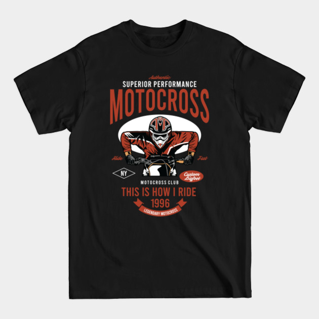 Discover Motocross Rider - Motocross - T-Shirt