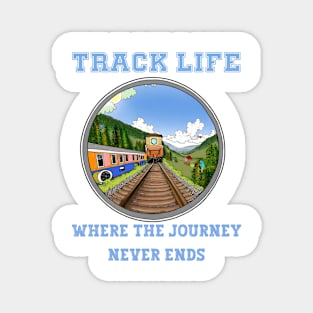 Never Ends Train Magnet