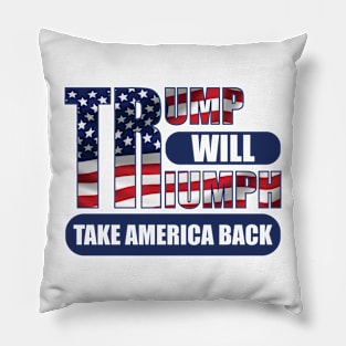 Trump, Take America Back Pillow