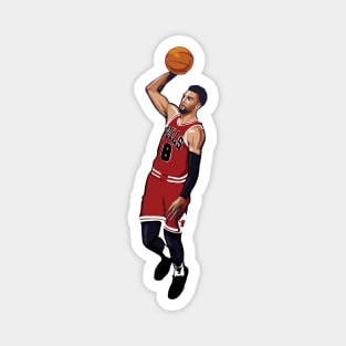 Zach Lavine Vector Dunk Magnet