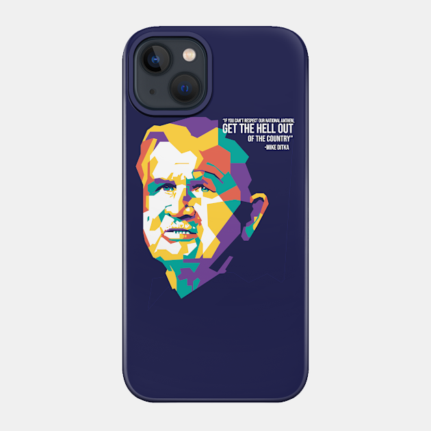 Mike Ditka On WPAP - Mike Ditka - Phone Case