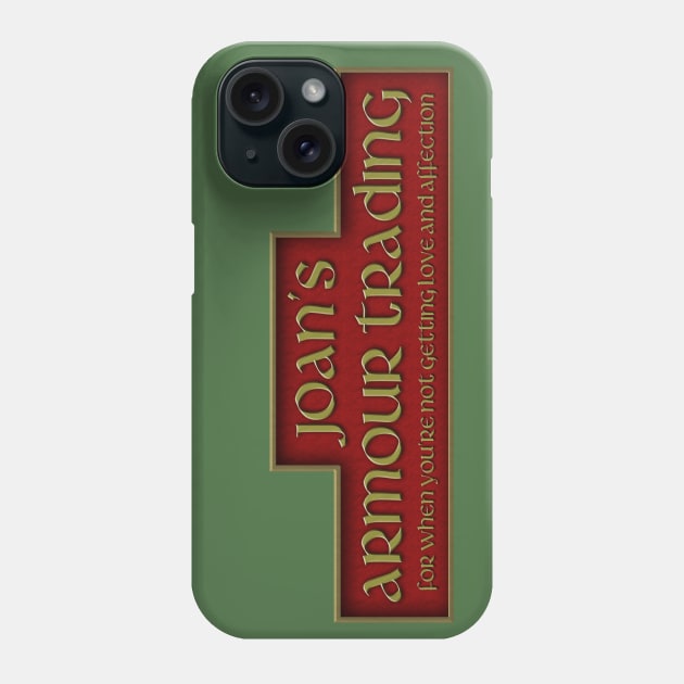 Joan's Armour Trading Phone Case by TransmitHim