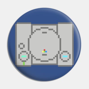 PlayStation Classic Retro Pixel Art Pin