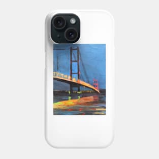 Humber Bridge, England Phone Case