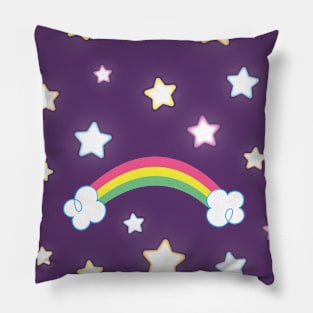 Rainbow Stars Pillow