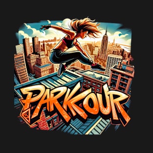 Street Art Parkour T-Shirt