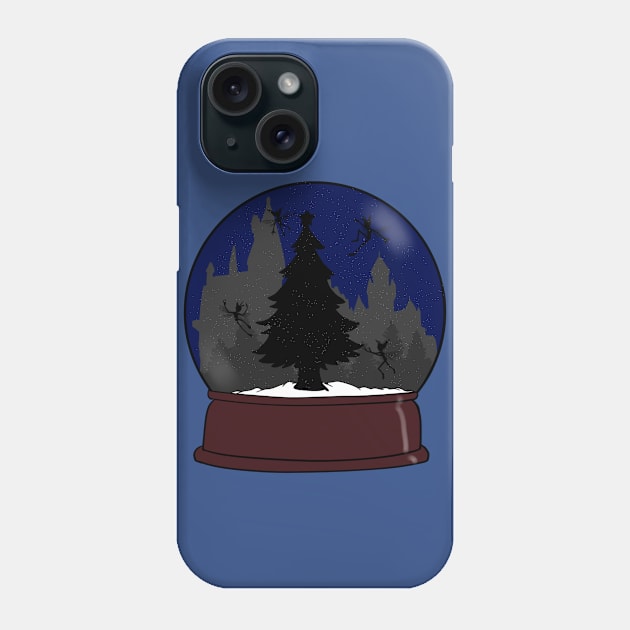 Cornish pixies snow globe Phone Case by bowtie_fighter