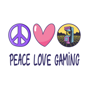 Peace Love Gaming T-Shirt