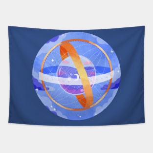 Planets and universe Tapestry