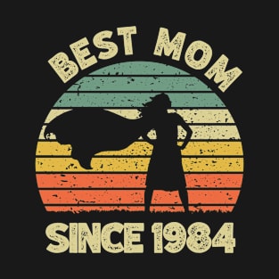 Best mom since 1984 - 1984 Birthday gift T-Shirt