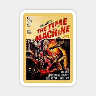 Classic Science Fiction Movie Poster - The Time Machine Magnet