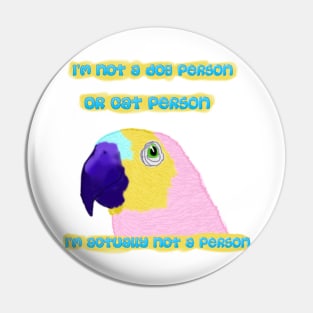 Sassy Parrot Pin