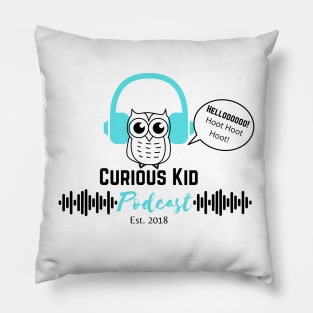 Curious Kid Podcast 2021 Pillow