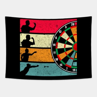 Dart Vintage Dartboard Retro Dart Player Gift Tapestry