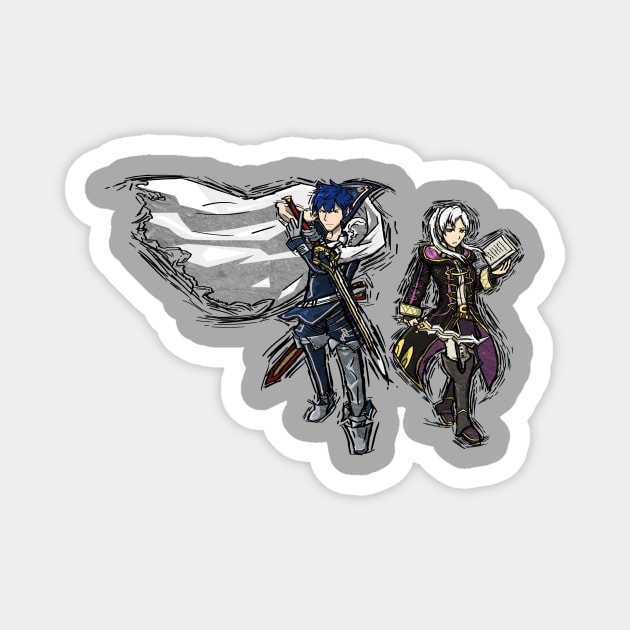 Chrom and Robin Magnet by Hawke525