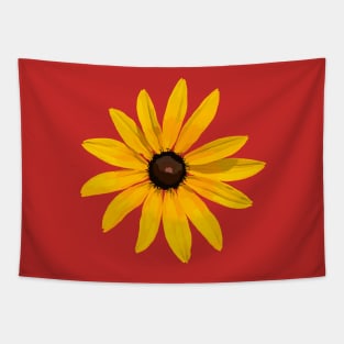 Black-Eyed Susan (Red) Tapestry