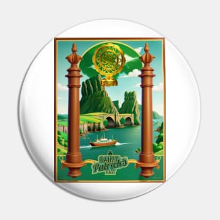 Emerald Echoes: Celebrating the Spirit of St. Patrick's Day Pin