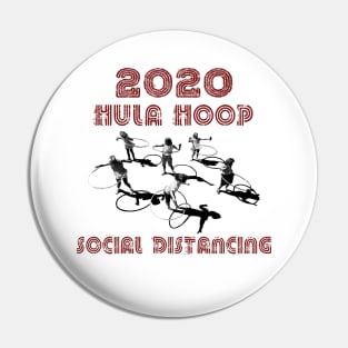 2020 Hula Hoop Social Distancing Pin