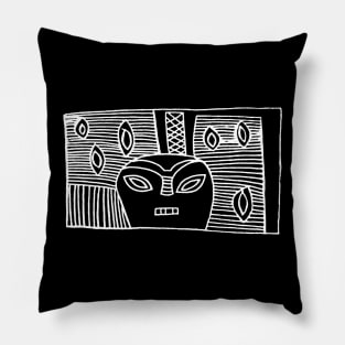 Findigo native face of - la pachamama - Pillow