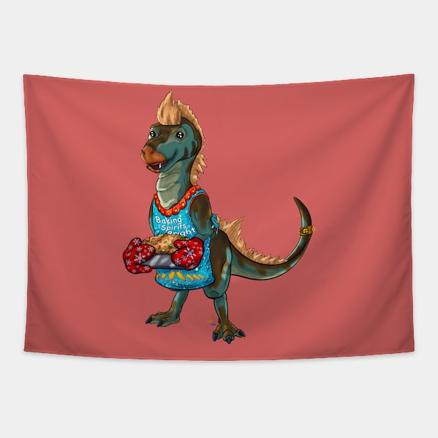 TWD Holidinos: Fruitadens Fruitcake Tapestry by tygerwolfe