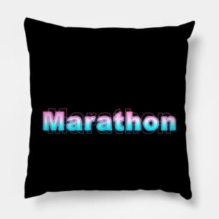 Marathon Pillow