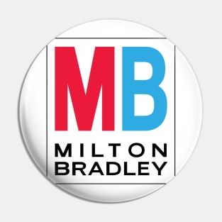 Milton Bradley Vintage Logo Pin