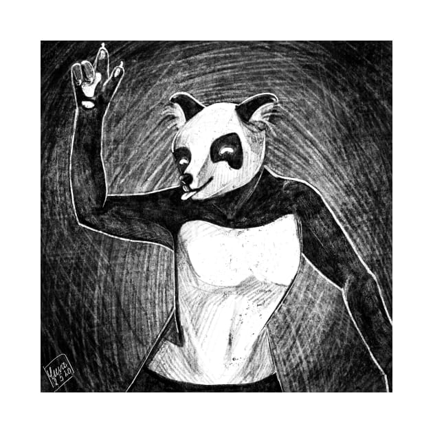 Disco Panda by vo_yuva