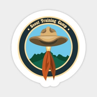 Scout camp logo Magnet