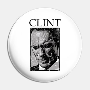 Clint Silhouette Pin