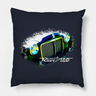 Rover P4 100 1960s British classic car elements Pillow