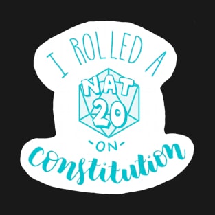 Nat 20 Constitution T-Shirt