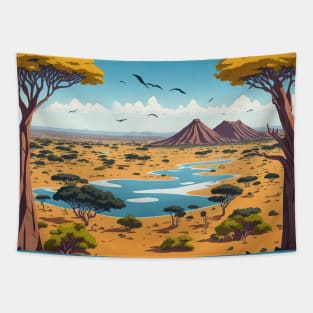 The Serengeti National Park Tapestry