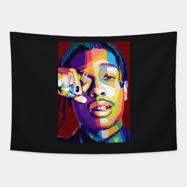 Rappers Pop Art Tapestry by SiksisArt