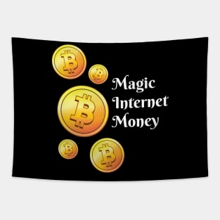 Magic Internet Mone Crypto Hodl BTC Blockchain Bitcoin Tapestry