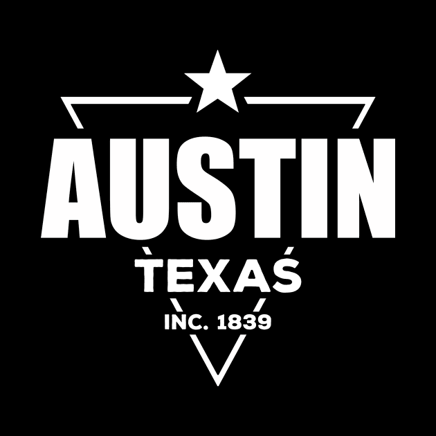 Austin Texas by LocationTees