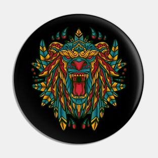 Mystical lion Pin