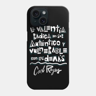 Carl Rogers Quote Phone Case