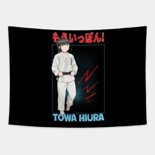 Ippon Again! judoka Anime TOWA HIURA Tapestry