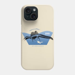 Swimming Spinosaurous Phone Case