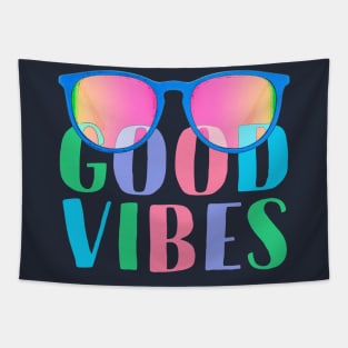 Cool Tees Good Vibes Surf Tapestry